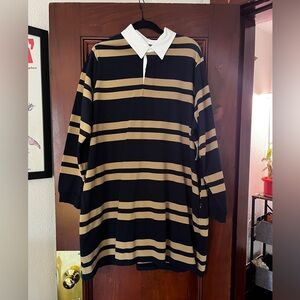 Old Navy Rugby Stripe Reissue Dress